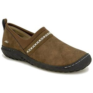 JBU by Jambu Becca  Brown slipon faux leather loafers
